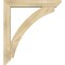 Ekena Millwork Thorton Slat Rough Sawn Bracket w/ Offset Brace, Douglas Fir, 6"W x 34"D x 38"H BKT0604X34X38THR06RDF - alternate 3